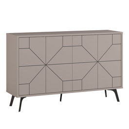 Hanah Home Dune Consola Moka Claro 123x62.4x35 cm